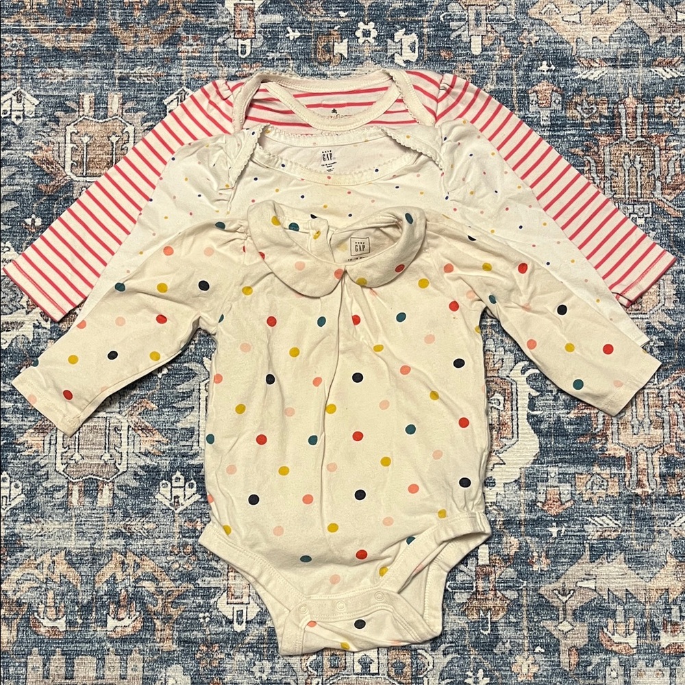 GAP Colorful Baby Bodysuits